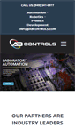 Mobile Screenshot of abcontrols.com